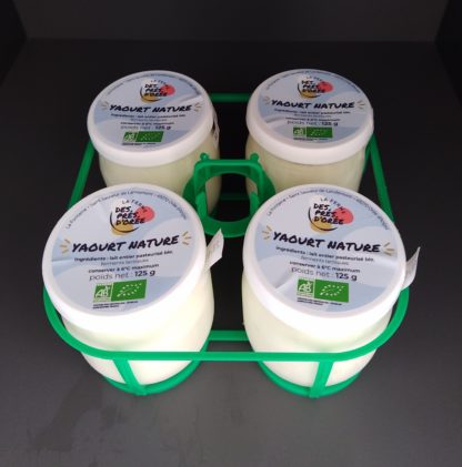Yaourt nature 125 g (par 4)